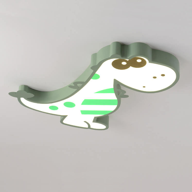 Frendorf | DinoBright LED Deckenleuchte | Kreatives Dinosaurier-Design | Kinderzimmerlampe | Warm- & Weißlicht | Dimmbar