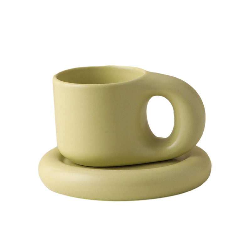 Nordic Minimalist Süße Dicke Tasse