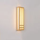 Frendorf | ZenWood Minimalist Japanische Wandlampe | Rechteckiges Design | LED 1-Licht | Warmes und Weißes Licht | Deko für Zuhause