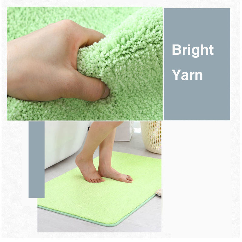 Beige Solide Getuftete Badematte