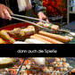 Frendorf | Zange zum Wenden von BBQ-Würstchen