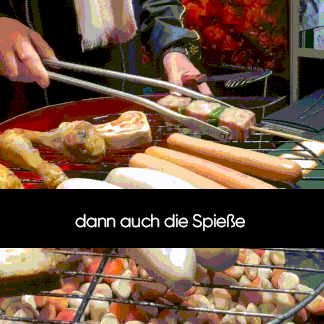 Frendorf | Zange zum Wenden von BBQ-Würstchen