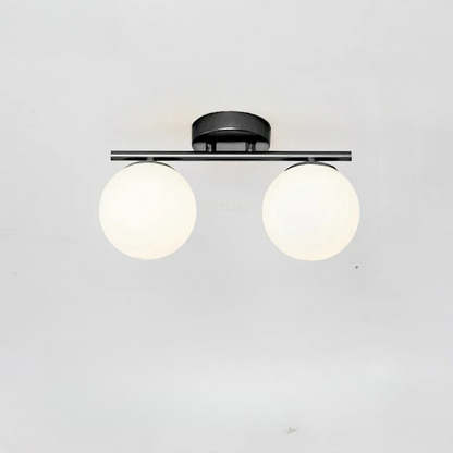 NordLux – LED Deckenlampe aus Glas – Elegante weiße Kugel für jeden Raum