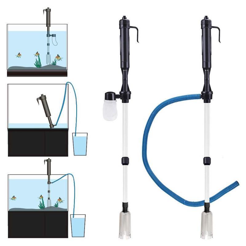Automatischer Wasserwechsler für Fischtank elektrischer Sandwäscher