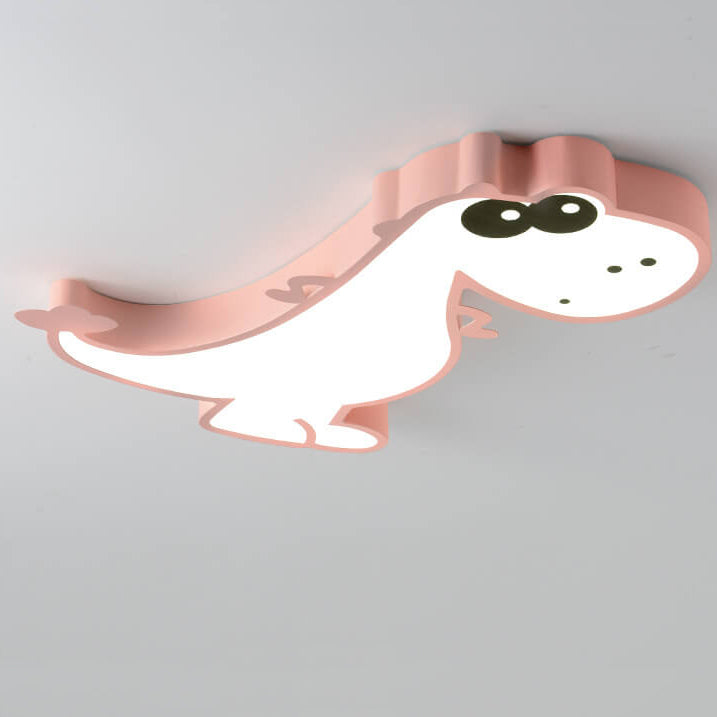 Frendorf | DinoBright LED Deckenleuchte | Kreatives Dinosaurier-Design | Kinderzimmerlampe | Warm- & Weißlicht | Dimmbar