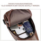 Frendorf | Schultertasche Crossbodytasche für Herren mit USB-Ladeanschluss