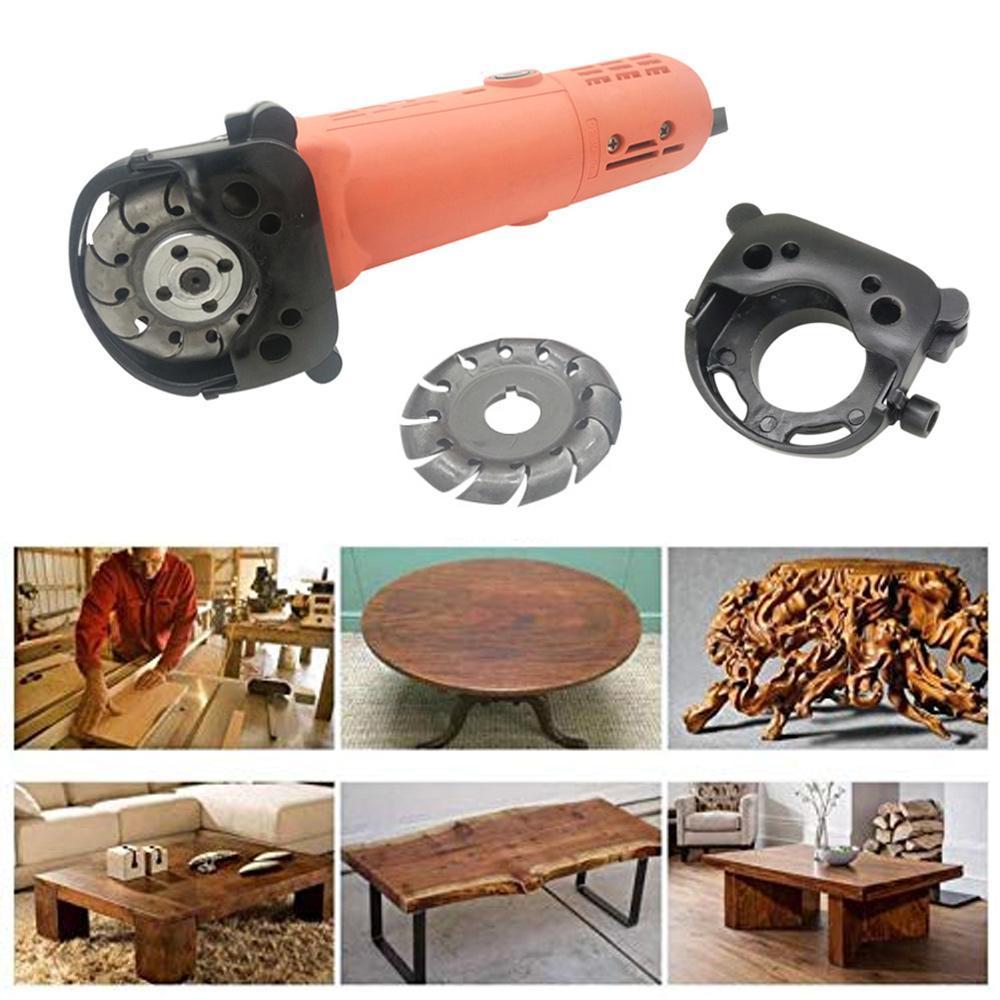 Frendorf | 12 Zähne Holzschnitzscheibe & Schutzhülle