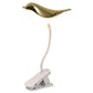 Frendorf | BrightBird Nordic LED Tischlampe | USB-Ladung | Nachtlicht mit Vogelclip | Modernes Design