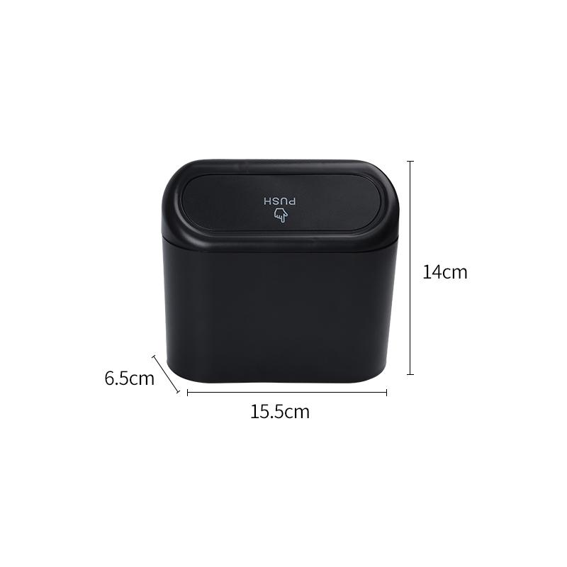 Frendorf | Autotür hängender Mülleimer