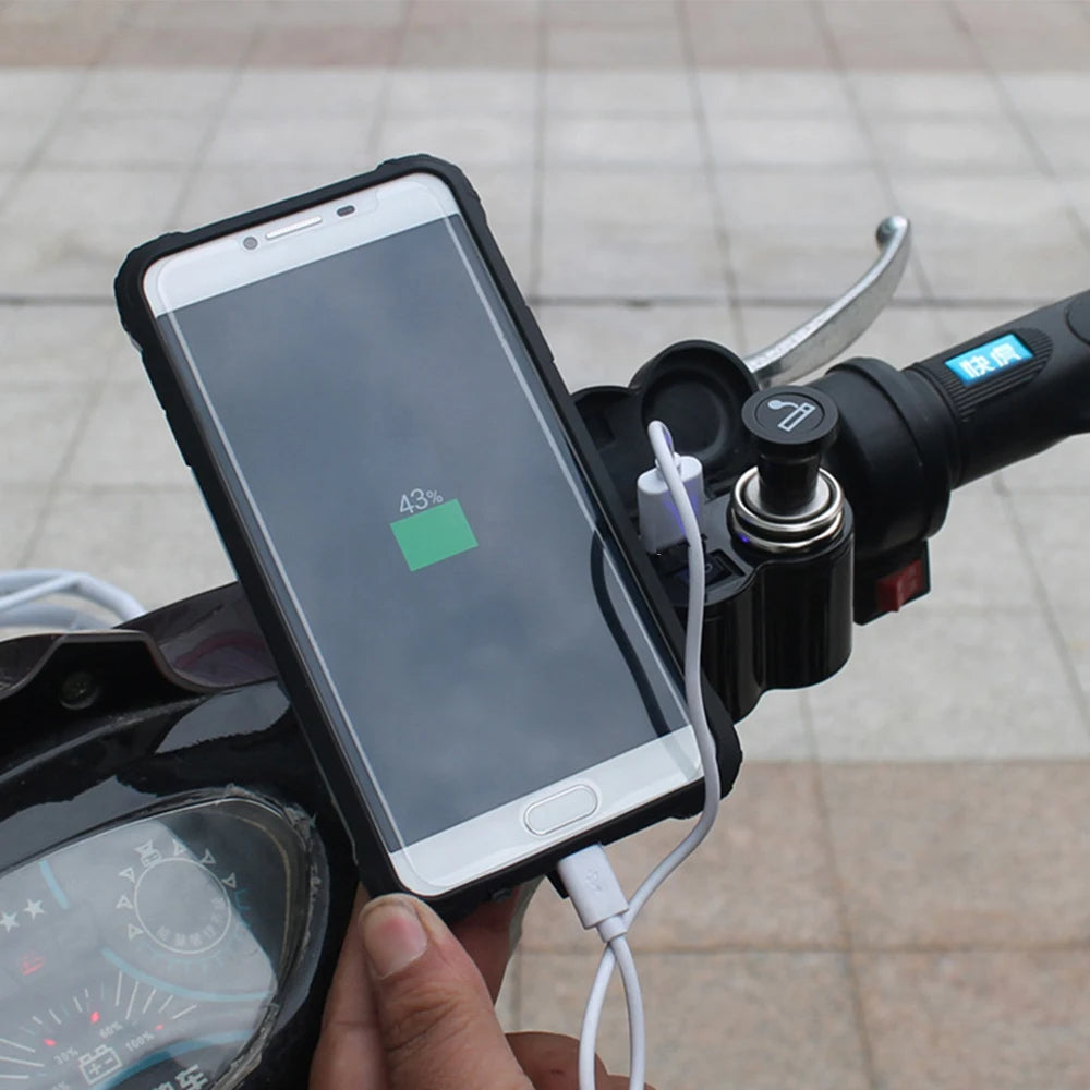 Frendorf | Motorrad wasserdichter Lenker USB Ladegerät