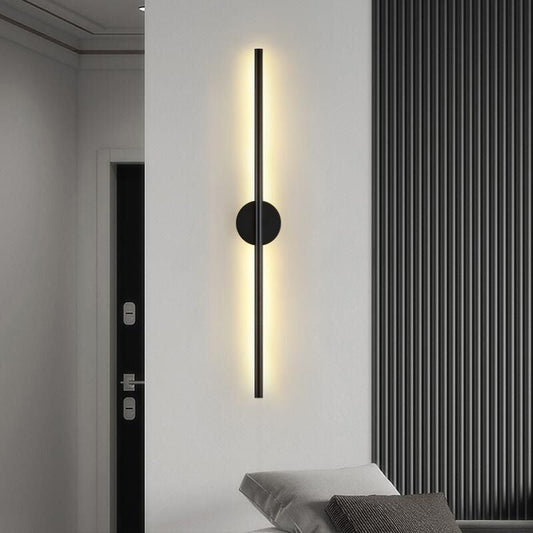 Moderne minimalistische runde Wandleuchte