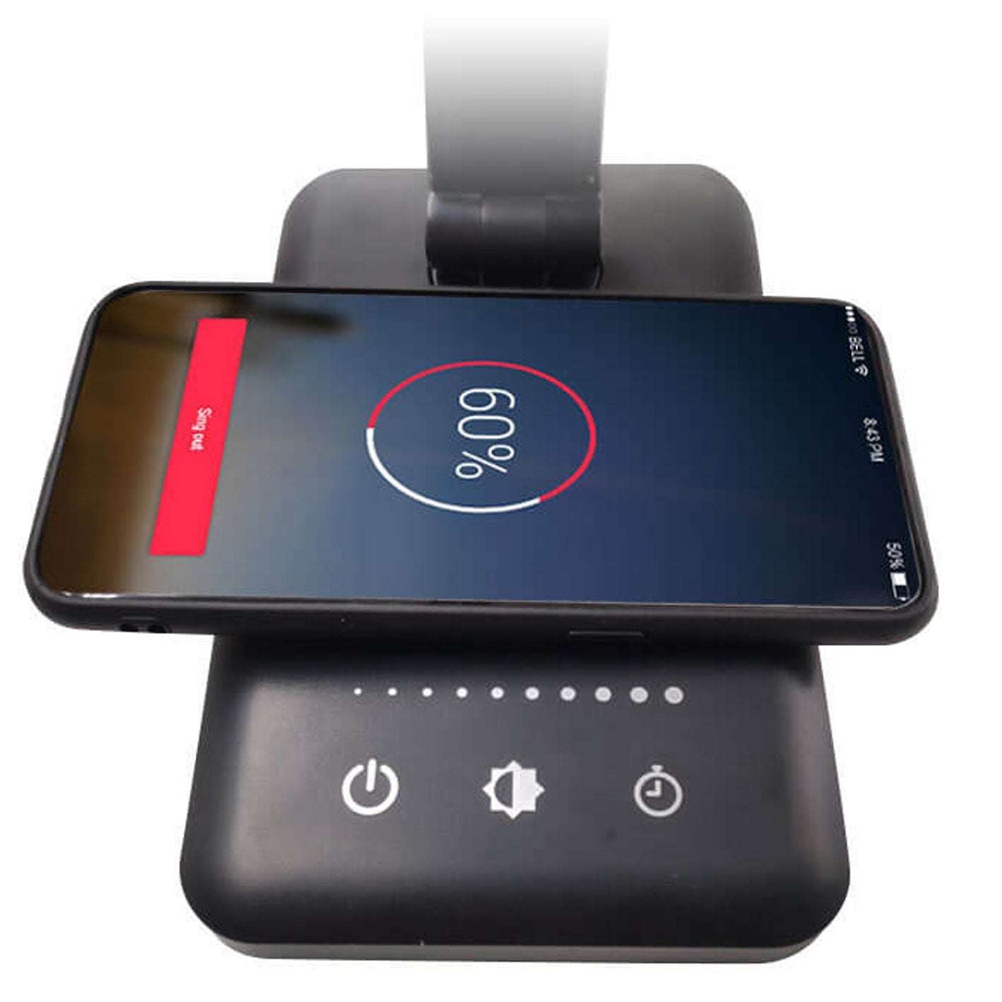 Frendorf | Lumosync FoldPro LED Tischlampe | Kabellos & Wiederaufladbar | Augenschutz | Dimmbar | USB-Ladestation