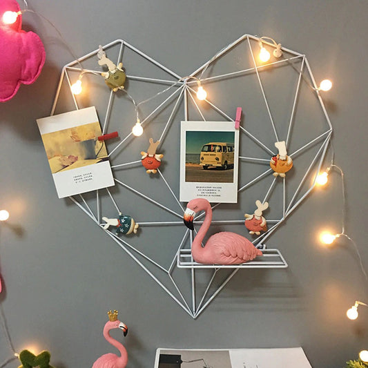 Herzförmiger Wandorganizer