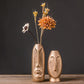 Frendorf | VaseMuse Abstrakte Keramikvase mit Gesichtsdesign | Modernes Deko-Highlight | Zeitlos & Elegant