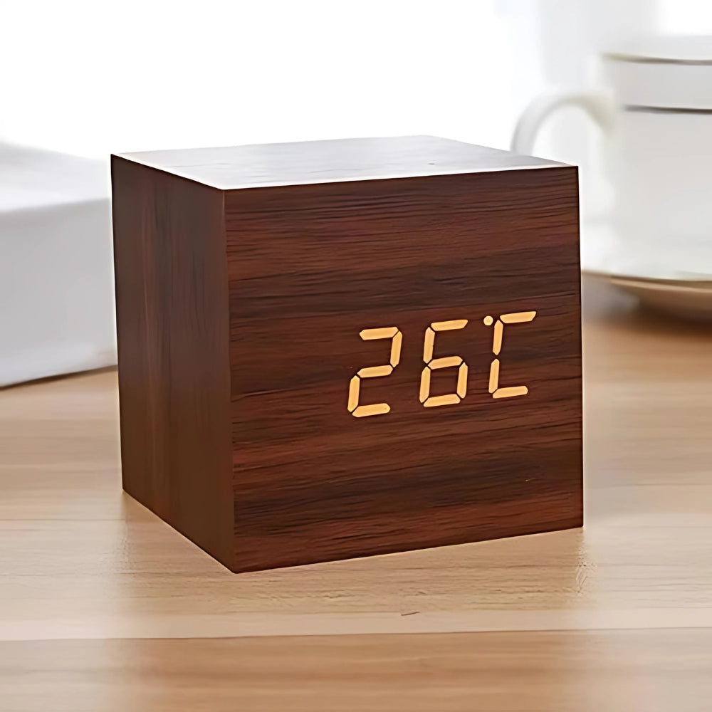 Frendorf | Moderner Cube LED Wecker