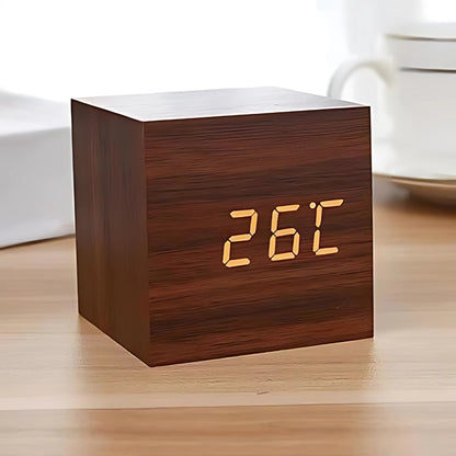 Frendorf | Moderner Cube LED Wecker