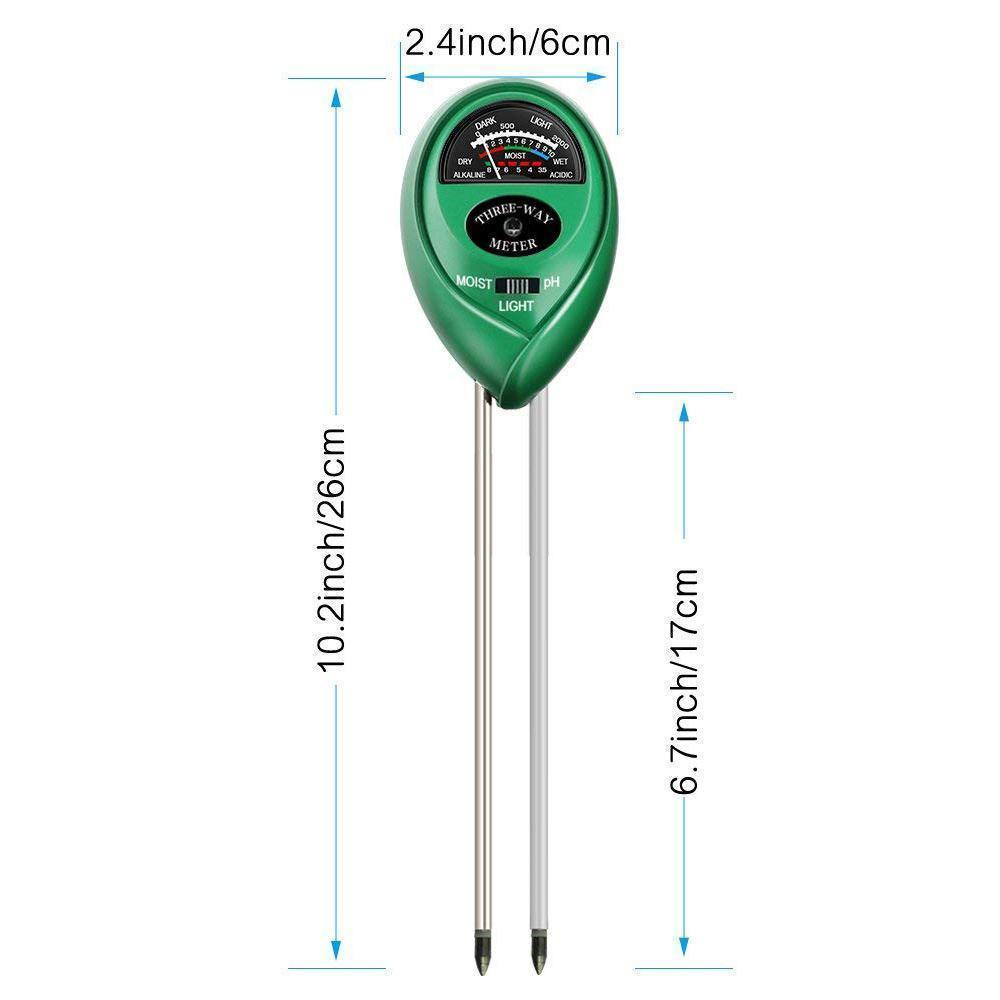 Frendorf | 3-in-1 Bodenmessgeräte Kits mit Feuchtigkeit