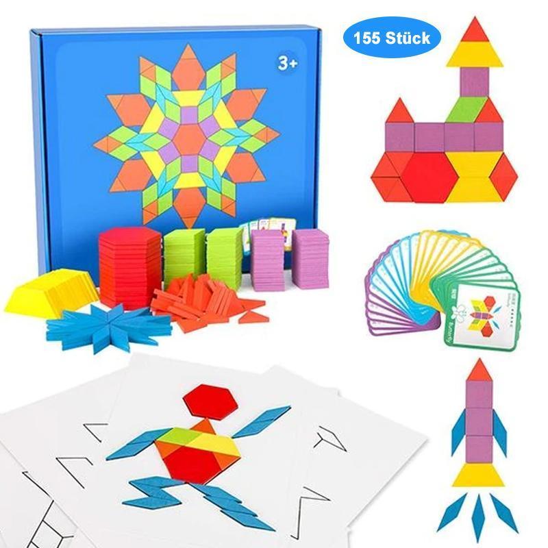 Frendorf | 155 Stück Holzpuzzle-Set