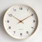Wanduhr - Luxora - Nordisches Design - Massivholz