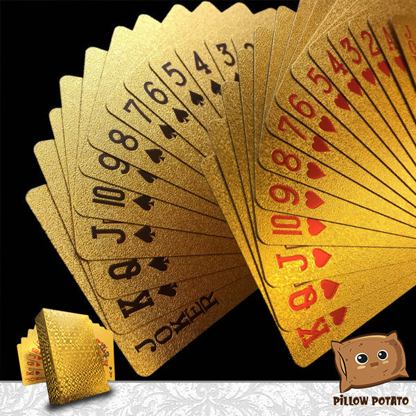 24K Goldfolie Royal Gambit Karten