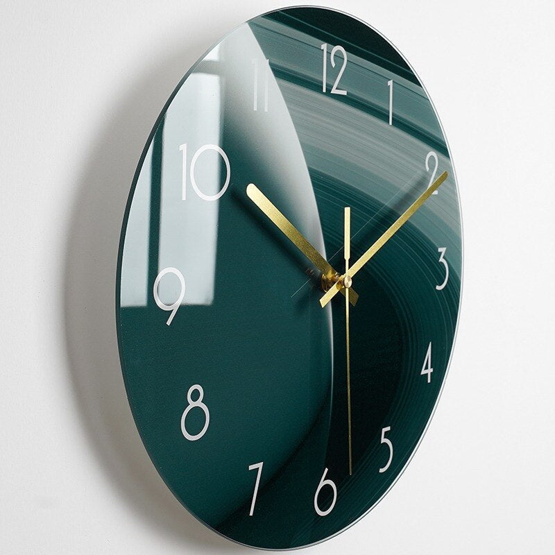 Frendorf | GlassEra Elegante Wanduhr aus Glas – Modernes Design für Ihr Zuhause