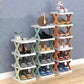 Frendorf | Faltbares Mehrschichtiges Schuhregal, Schuhlagerregal Organizer
