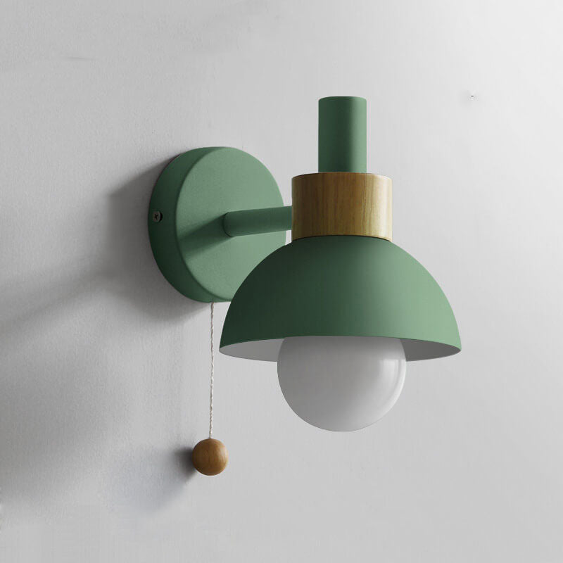 Frendorf | MacaroonGlow Nordic Wandlampe | Farbiges Kugeldesign | Einflammige LED-Wandleuchte für Wohnräume
