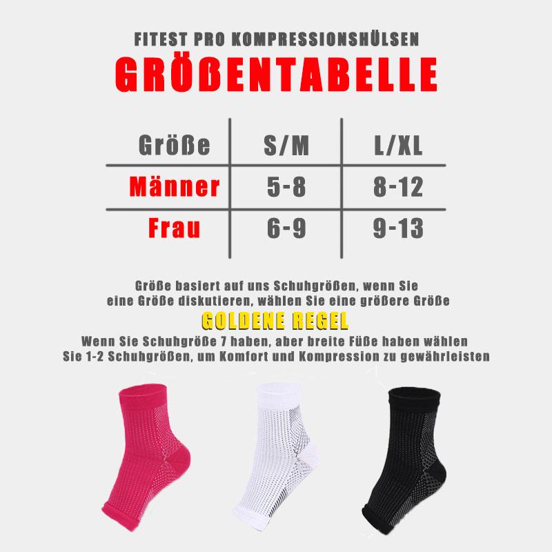 Frendorf | Bequee Weh Weg Fuß Kompression Socke(2 Paare)