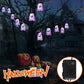 Frendorf | Halloween Blauer Zauberer Lichterkette 5 Lampen