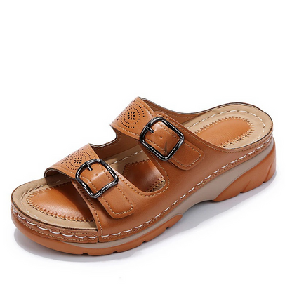 Frendorf | Frau Orthopädische Sandalen aus Leder