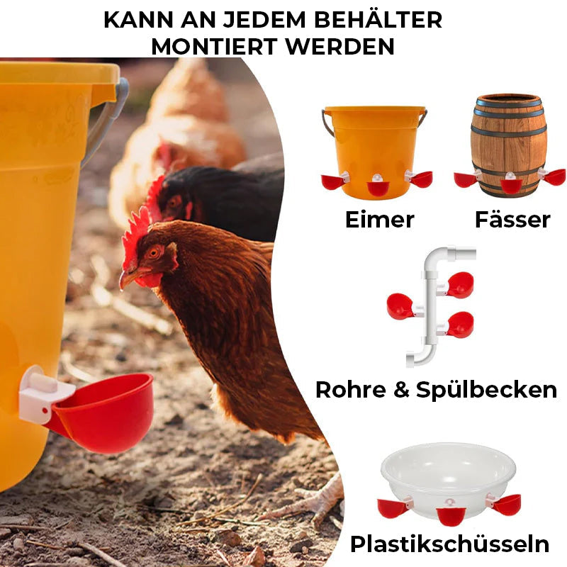Frendorf | Automatische Hühnertränken (6 Stück)