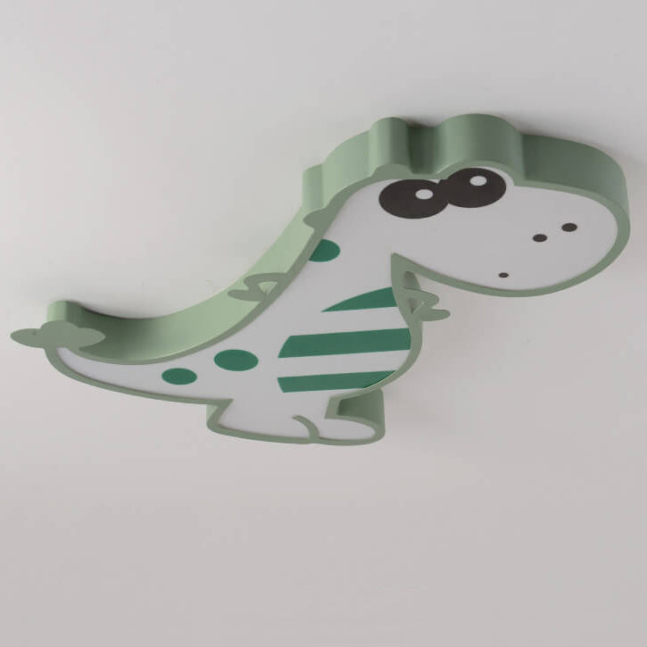 Frendorf | DinoBright LED Deckenleuchte | Kreatives Dinosaurier-Design | Kinderzimmerlampe | Warm- & Weißlicht | Dimmbar