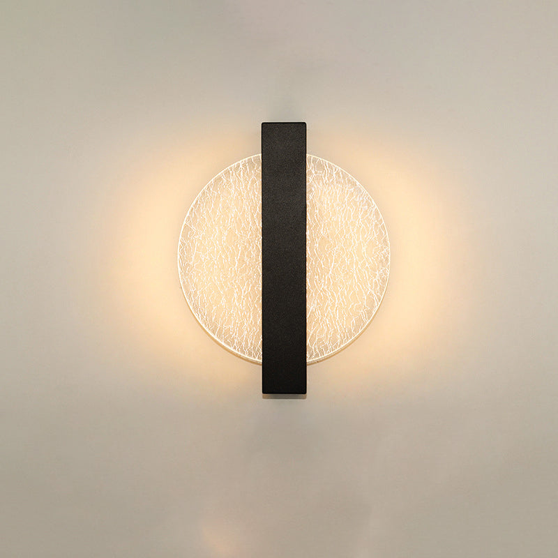 Kreative Acryl Riss Design LED Wandleuchte Lampe