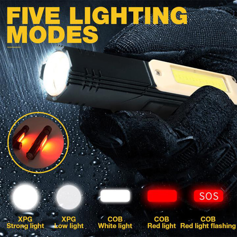 Frendorf | Multifunktionale Magnet Anti-Fall Taschenlampe