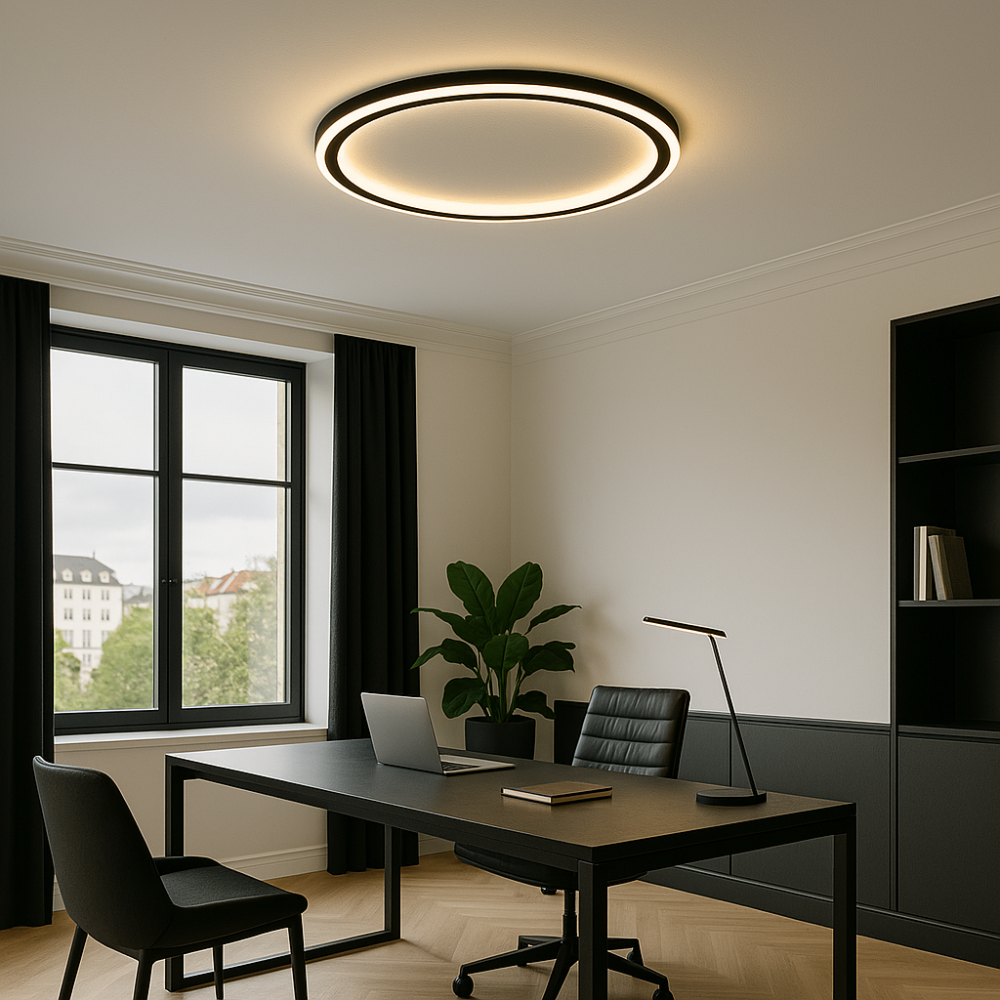 Frendorf | Skandinavische LED Deckenleuchte – Modern, dimmbar & stilvoll für Wohnzimmer, Esszimmer & Flur