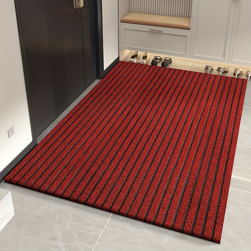 Frendorf | StripeShield Eingangsteppich – Effektive Schmutzaufnahme & Stilvolles Design