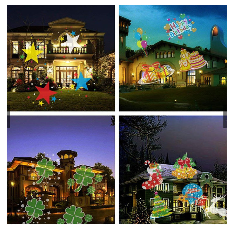 Weihnachtslaserlicht LED-Projektion für den Außenbereich