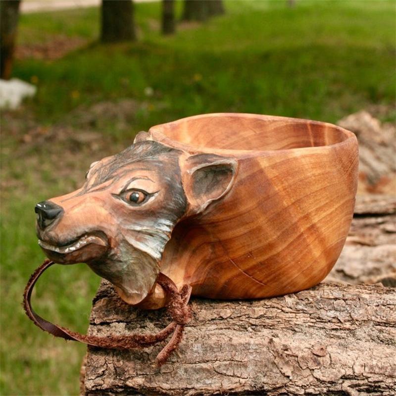 Frendorf | Tierische Outdoor-Holzbecher