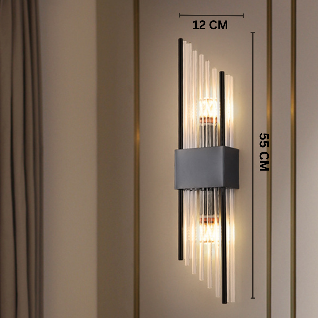 Wandleuchte - GlamorLite - Luxuriöses Design - Elegant und Raffiniert