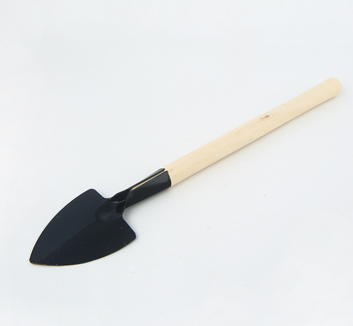 Frendorf | 3-teiliges Gartenwerkzeug-Set mit Holzgriffen – Handliche Schaufel, Rechen und Hacke für die Gartenpflege