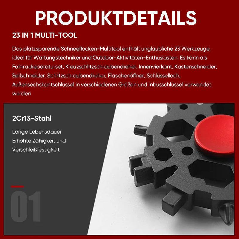 Frendorf | 23-in-1-Schneeflocken-Multitool