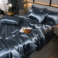 Frendorf | Luxe Uni-Satin-Bettbezug - SilkSerenity