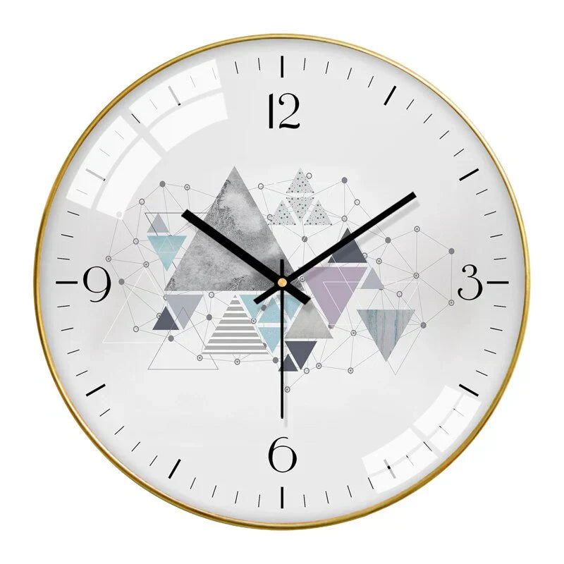 Frendorf | Skandora Silent Wanduhr – Modernes minimalistisches Uhr für nordisches Interieur