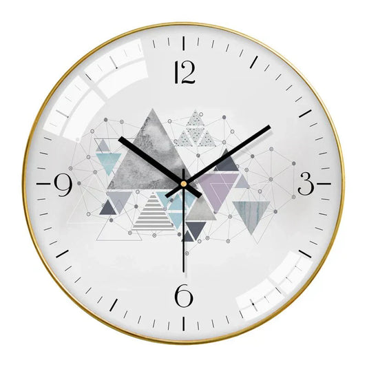 Frendorf | Skandora Silent Wanduhr – Modernes minimalistisches Uhr für nordisches Interieur