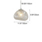 Frendorf | CloudNova Glas Pendelleuchte | Modernes Design | Einzigartiger Wolken-Look | Stimmungsvolle Beleuchtung