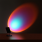 GlowBright – Retro-Sonnenuntergang-Tischlampe