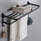 Frendorf | Einfache Organizer Badezimmer Aluminium Faltbarer Handtuchhalter
