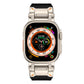 Frendorf | Neues Titan-Metallkopf-Lederarmband für die Apple Watch