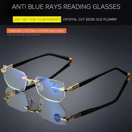 Frendorf | Progressive Lesebrille mit hoher Härte und Anti-Blaulichtfilter für die Ferne und die Nähe