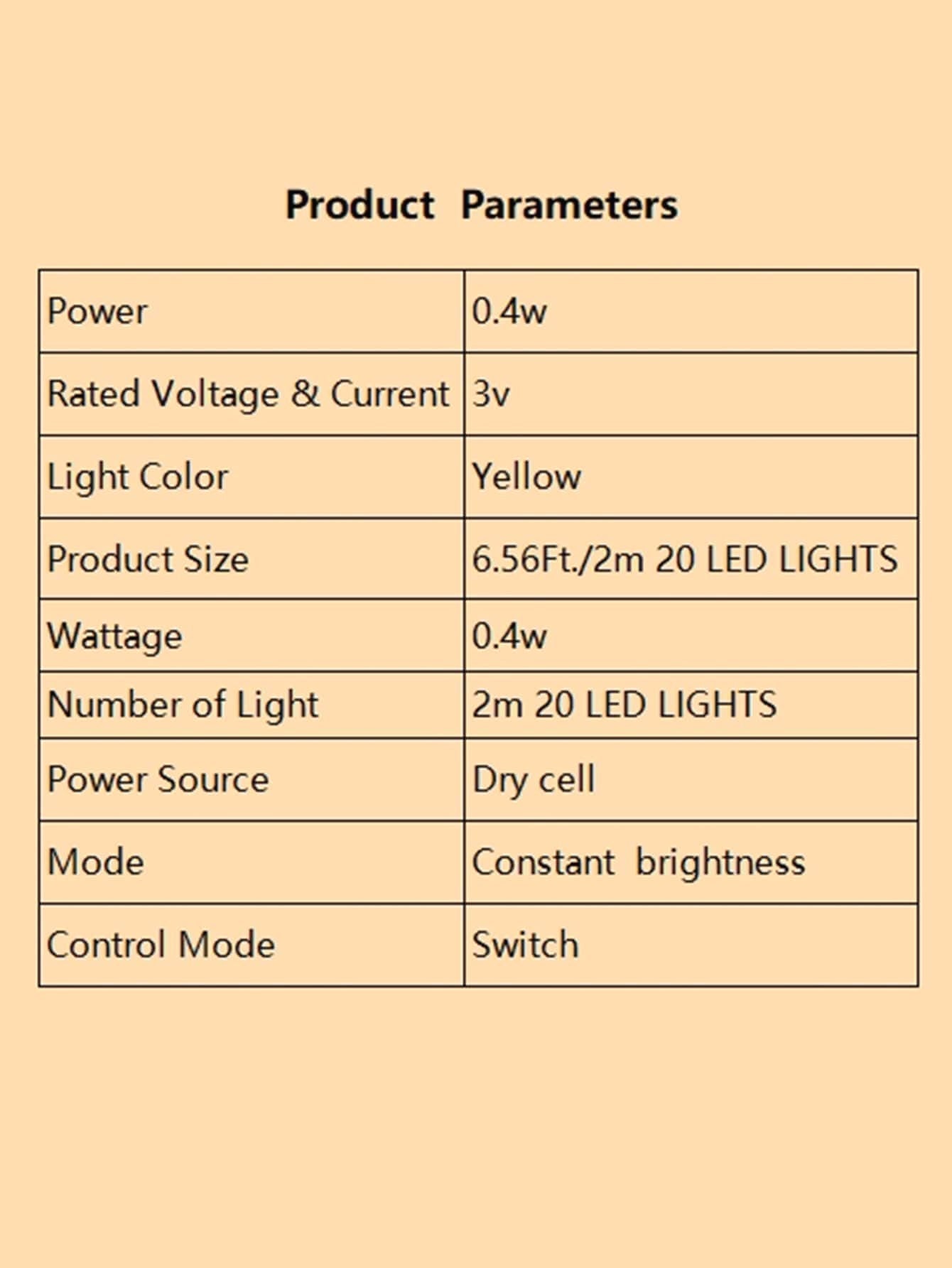 20 LED 2M Kaninchen Lichterkette - Neuheitsbeleuchtung
